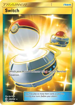 Sun & Moon - 160/149 - Switch - Secret Rare