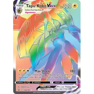 Battle Styles - 166/163 - Tapu Koko VMAX