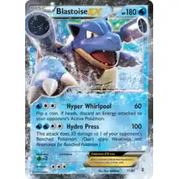 Generations - 17/83 - Blastoise EX (Lightly Played)