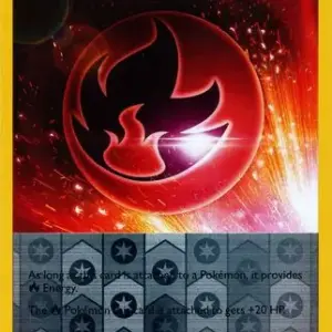 Darkness Ablaze - 174/189 - Heat Fire Energy - Reverse Holo