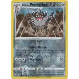 Fusion Strike - 181/264 - Galarian Perrserker - Reverse Holo