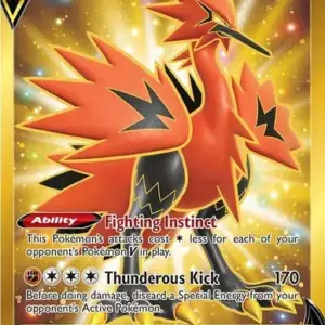 Brilliant Stars - 182/172 - Galarian Zapdos V