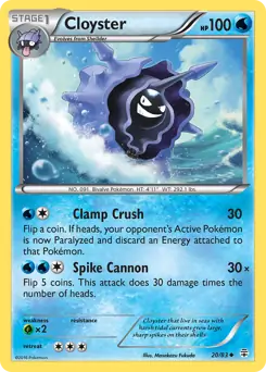 Generations - 20/83 - Cloyster