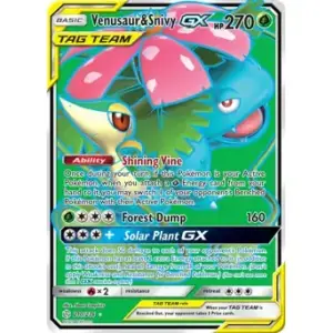 Cosmic Eclipse - 210/236 - Venusaur & Snivy GX