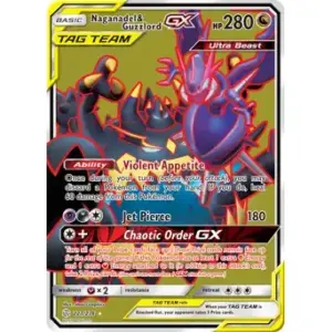 Cosmic Eclipse - 223/236 - Naganadel & Guzzlord GX (Lightly Played)
