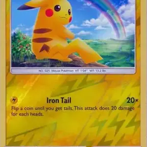 Shining Legends - 028/073 - Pikachu - Reverse Holo