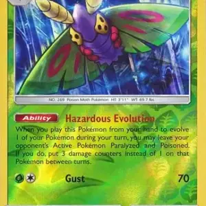 Lost Thunder - 028/214 - Dustox - Reverse Holo