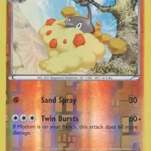 Fates Collide - 044/124 - Wormadam - Reverse Holo