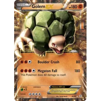 Generations - 46/83 - Golem EX (Lightly Played)