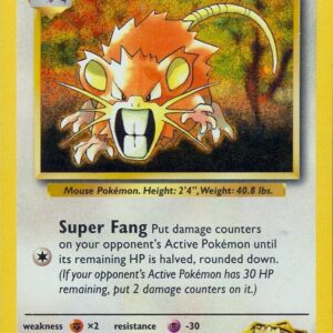 TCG Classic Collection - 016/034 - Lt. Surge's Raticate - Holo