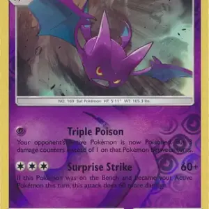 Sun & Moon - 056/149 - Crobat - Reverse Holo