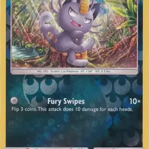 Sun & Moon - 078/149 - Alolan Meowth - Reverse Holo