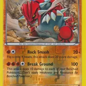 Primal Clash - 084/160 - Groudon - Reverse Holo