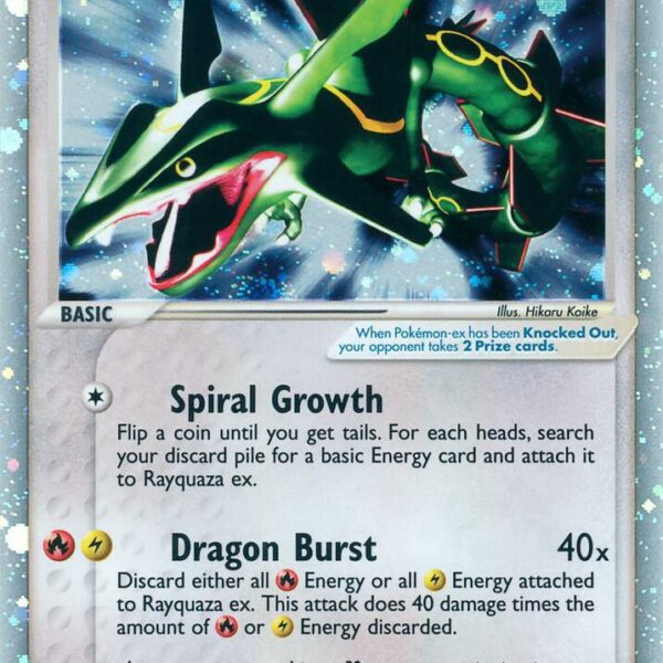EX Dragon - 97/97 - Rayquaza EX