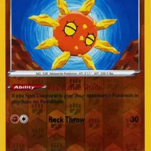 Darkness Ablaze - 092/189 - Solrock - Reverse Holo