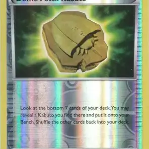 Fates Collide - 096/124 - Dome Fossil Kabuto - Reverse Holo