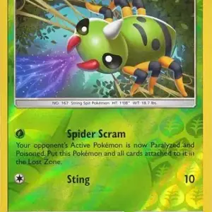 Lost Thunder - 009/214 - Spinarak - Reverse Holo