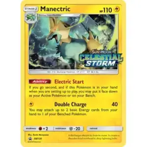 Black Star Promo - SM130 - Manectric