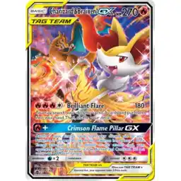 Black Star Promo - SM230 - Charizard & Braixen GX