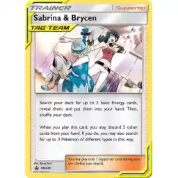 Black Star Promo - SM246 - Sabrina & Brycen