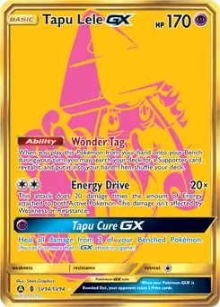 Hidden Fates - SV94/SV94 - Tapu Lele GX