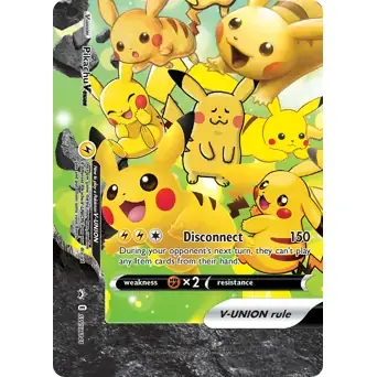 Black Star Promo - SWSH141 - Pikachu V-UNION