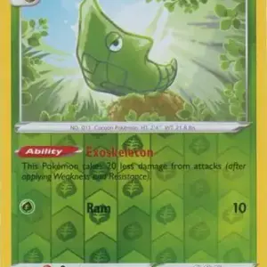 Fusion Strike - 002/264 - Metapod - Reverse Holo