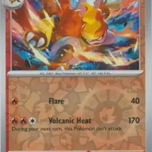 Paldean Fates - 010/091 - Magmortar - Reverse Holo