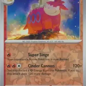 Paldean Fates - 012/091 - Camerupt - Reverse Holo