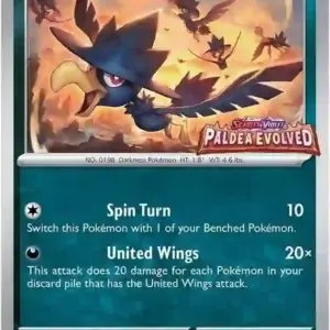 Black Star Promo - SVP021 - Murkrow (stamp)
