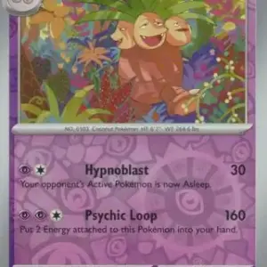 Paldean Fates - 024/091 - Exeggutor - Reverse Holo