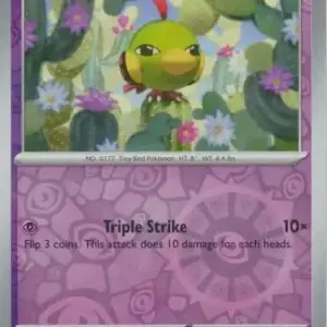 Paldean Fates - 025/091 - Natu - Reverse Holo