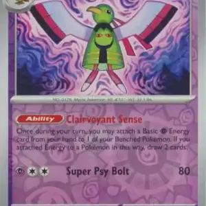 Paldean Fates - 026/091 - Xatu - Reverse Holo