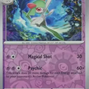 Paldean Fates - 028/091 - Kirlia - Reverse Holo