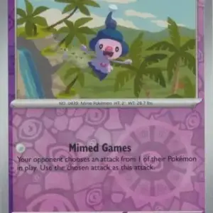 Paldean Fates - 031/091 - Mime Jr. - Reverse Holo