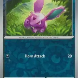 S&V151 - 032/165 - Nidoran - Reverse Holo
