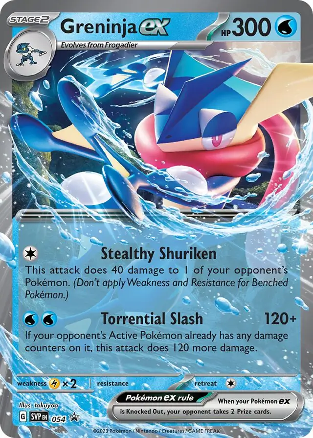 Black Star Promo - SVP054 - Greninja ex