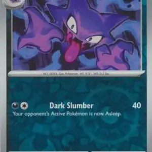Paldean Fates - 056/091 - Haunter - Reverse Holo