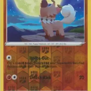 Crown Zenith - 073/159 - Rockruff - Reverse Holo