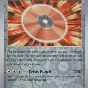 Paldean Fates - 090/091 - Technical Machine: Crisis Punch - Reverse Holo