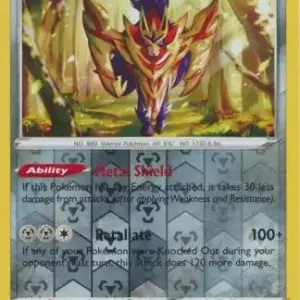 Crown Zenith - 097/159 - Zamazenta - Reverse Holo