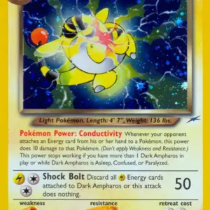 Neo Destiny - 001/105 - Dark Ampharos - Holo