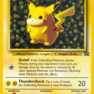 Black Star Promo - WP1 - Pikachu (Moderately Played)