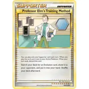 HeartGold & SoulSilver - 100/123 - Professor Elm's Training Method