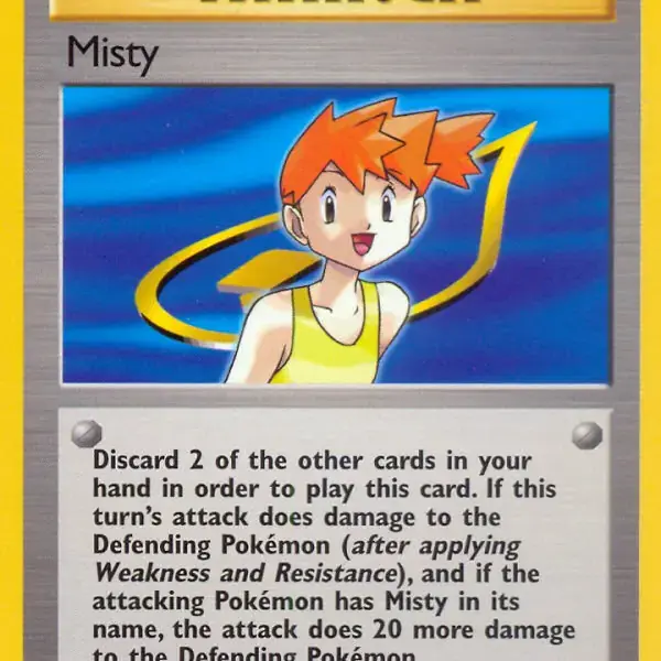 Gym Heroes - 102/132 - Misty - Rare