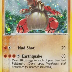 EX Hidden Legends - 102/101 - Groudon Secret Rare