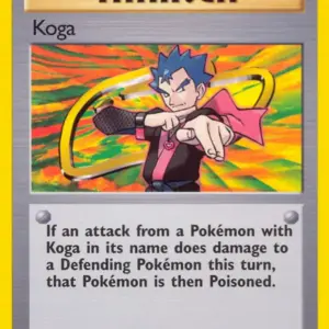 Gym Challenge - 106/132 - Koga - Rare