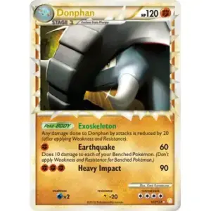 HeartGold & SoulSilver - 107/123 - Donphan
