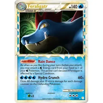 HeartGold & SoulSilver - 108/123 - Feraligatr