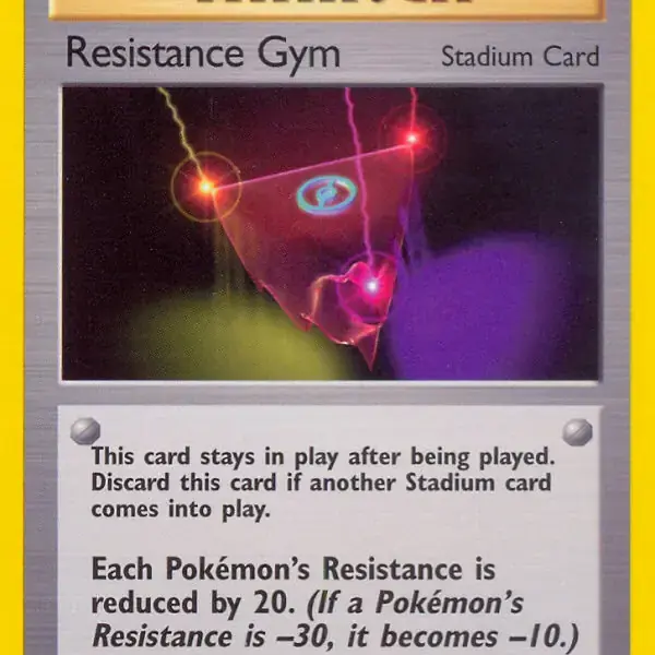 Gym Challenge - 109/132 - Resistance Gym - Rare